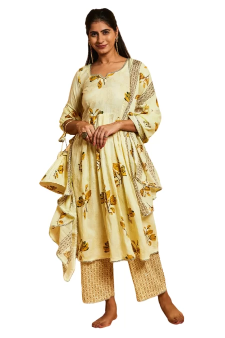 ETHNIC ANARKALI SUIT SET